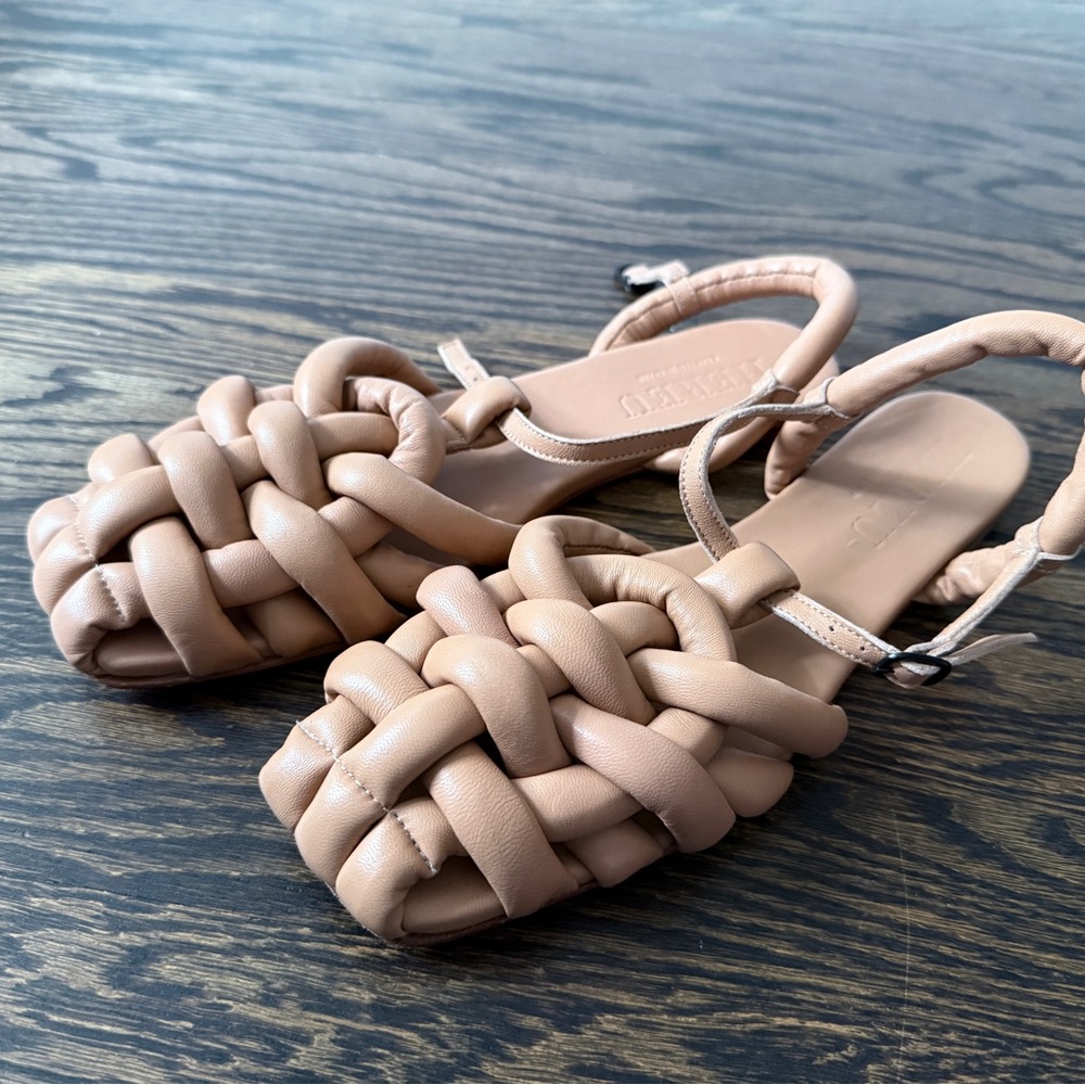 Hereu Braided Tan Sandals